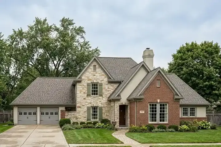 Traditional house plans 58-360 - front exterior, 1,865 sq ft, 3 bed, 2 bath house plans | Monster House Plans