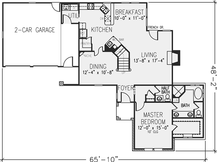 Main Floor Plan: 58-360