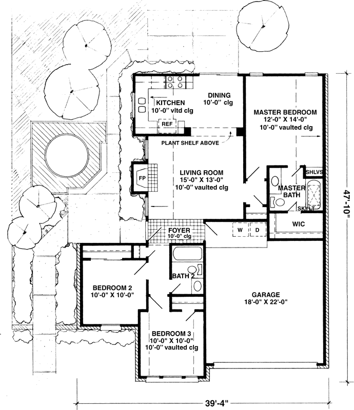 Main Floor Plan: 58-361