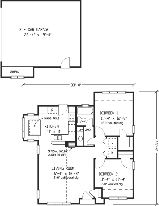 Main Floor Plan: 58-368