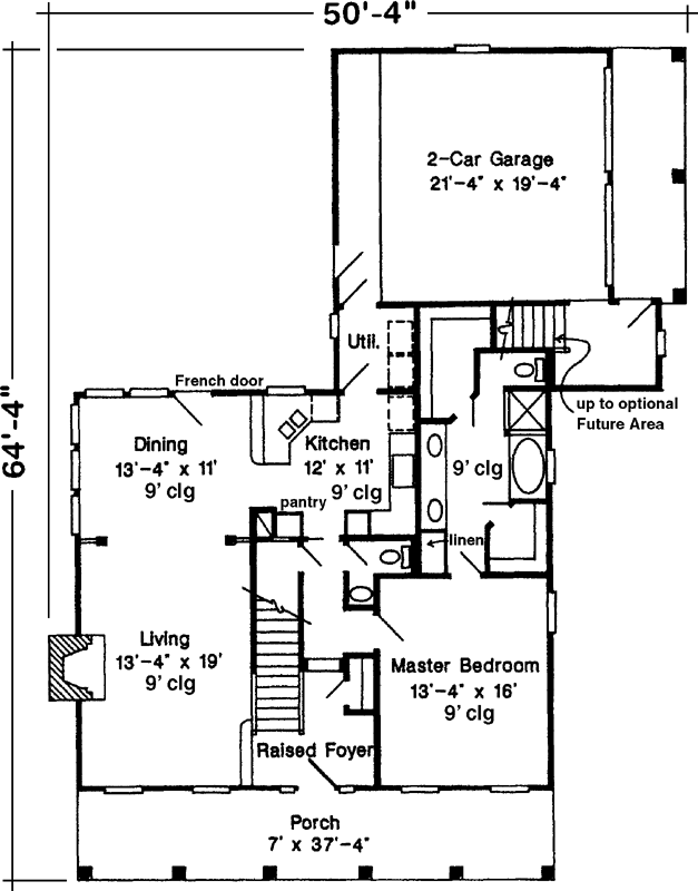Main Floor Plan: 58-369