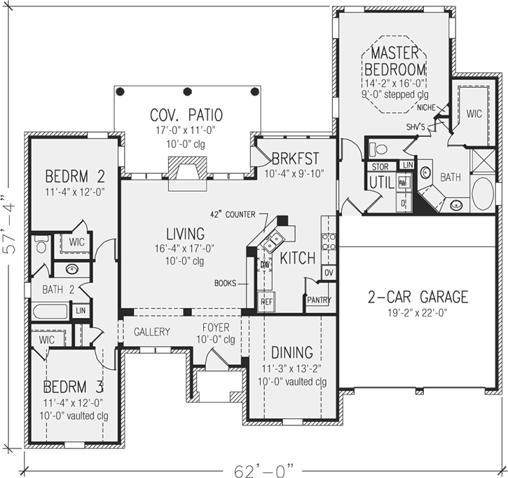 Main Floor Plan: 58-373
