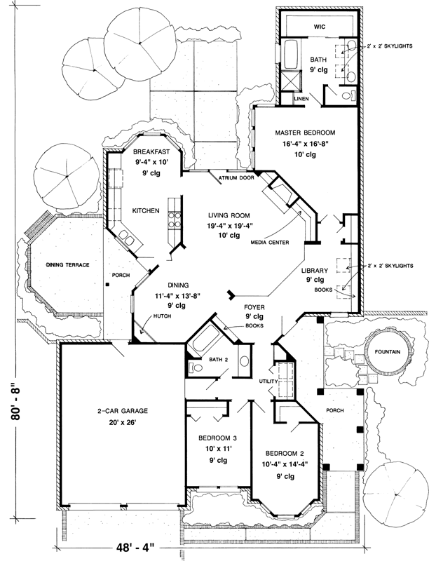 Main Floor Plan: 58-376