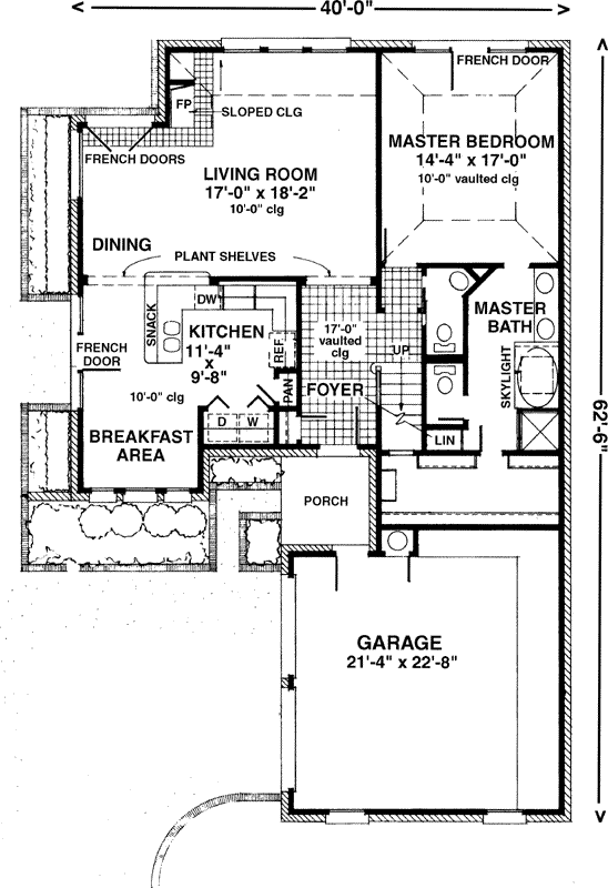 Main Floor Plan: 58-377