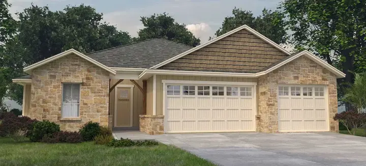 Traditional house plans 59-135 - front exterior, 2,047 sq ft, 3 bed, 2 bath house plans | Monster House Plans