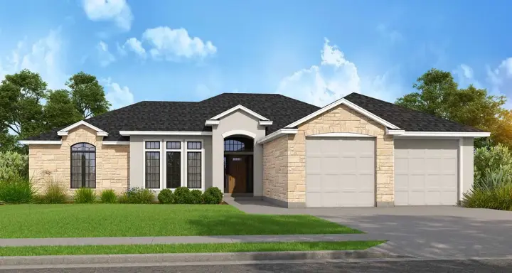 Traditional house plans 59-138 - front exterior, 2,107 sq ft, 3 bed, 2 bath house plans | Monster House Plans