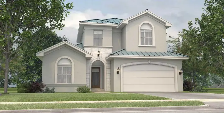 Traditional house plans 59-178 - front exterior, 2,580 sq ft, 4 bed, 4 bath house plans | Monster House Plans