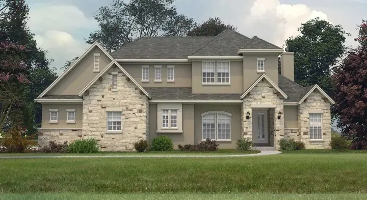 Traditional house plans 59-225 - front exterior, 3,095 sq ft, 4 bed, 3 bath house plans | Monster House Plans