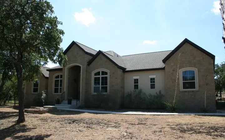 European house plans 59-263 - front exterior, 3,281 sq ft, 4 bed, 4 bath house plans | Monster House Plans
