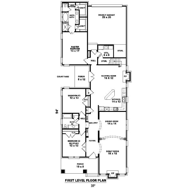 Main Floor Plan: 6-1003