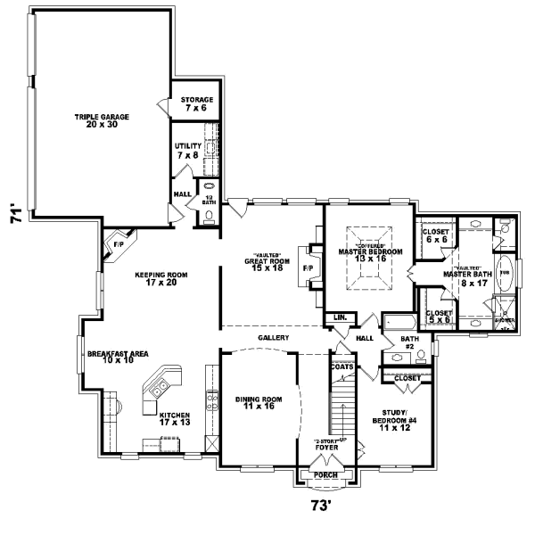 Main Floor Plan: 6-1008
