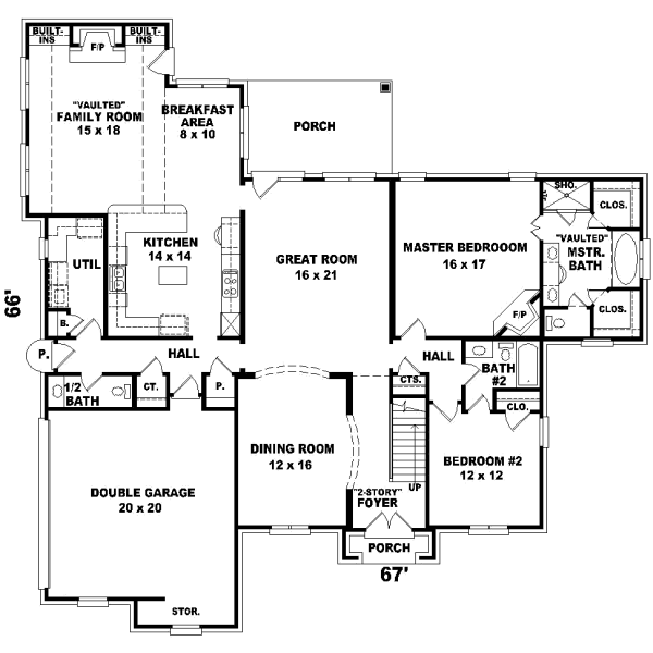Main Floor Plan: 6-1011