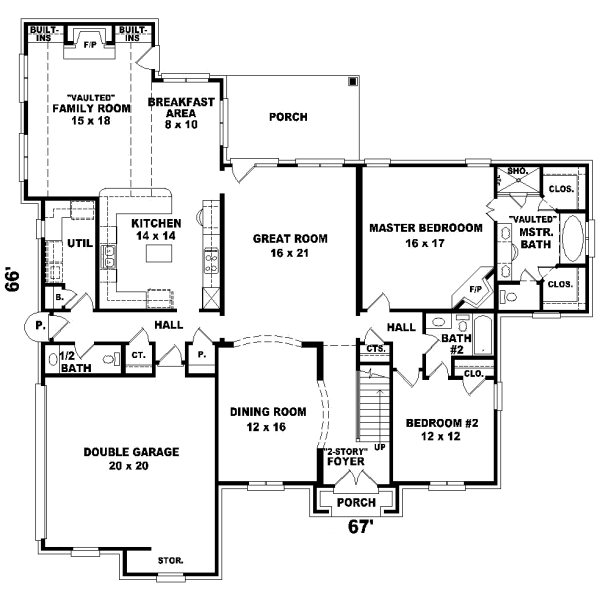 Main Floor Plan: 6-1013