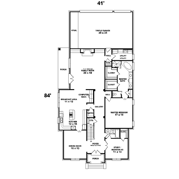 Main Floor Plan: 6-1015