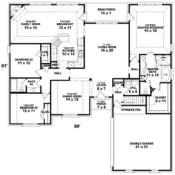 Main Floor Plan: 6-1016