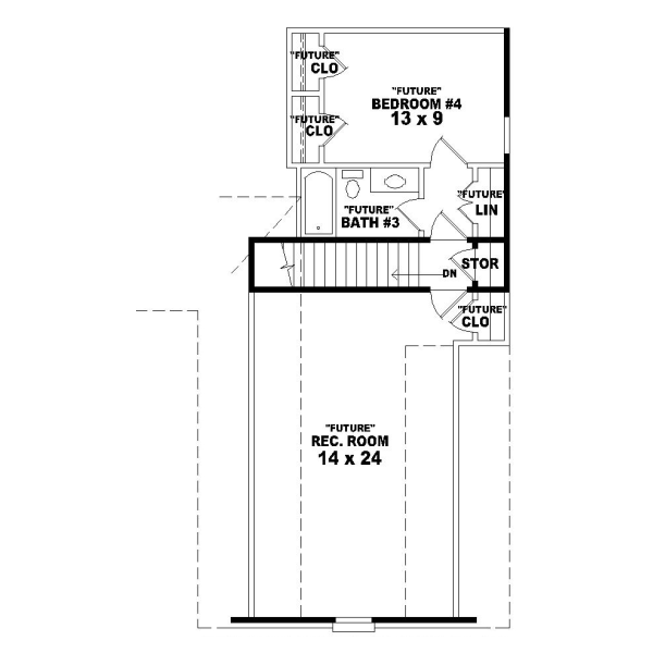 Upper/Second Floor Plan: 6-1016