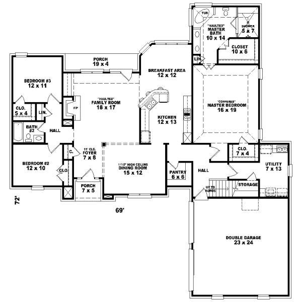Main Floor Plan: 6-1018