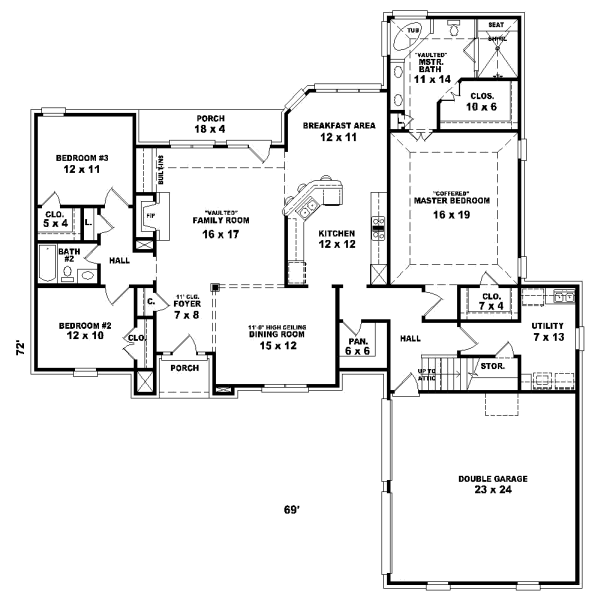 Main Floor Plan: 6-1020