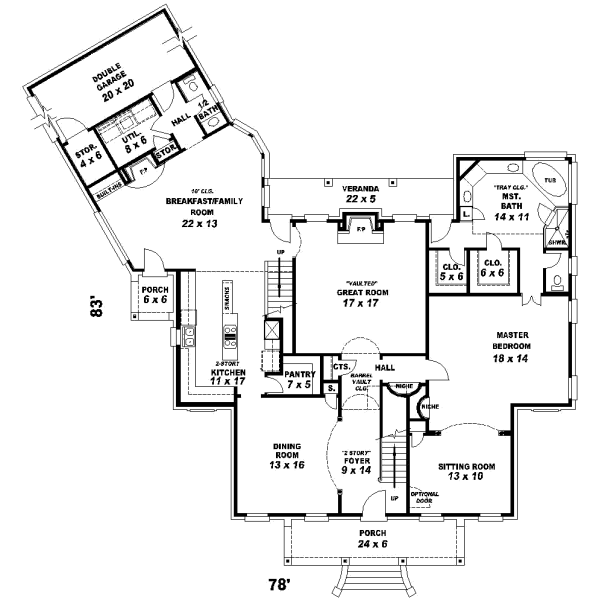 Main Floor Plan: 6-1022