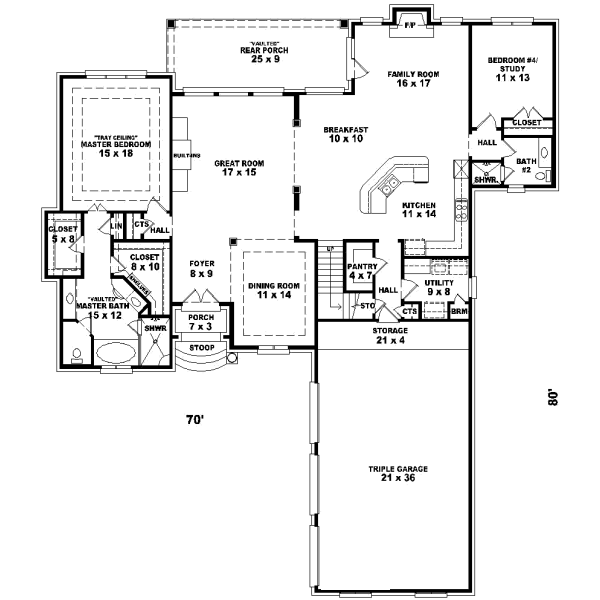 Main Floor Plan: 6-1025