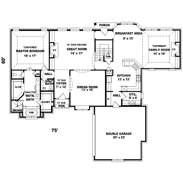 Main Floor Plan: 6-1026