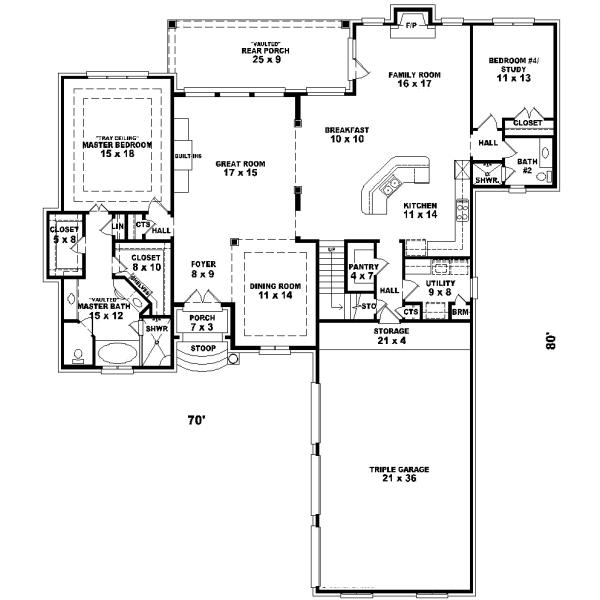Main Floor Plan: 6-1027