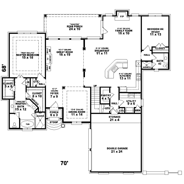 Main Floor Plan: 6-1029