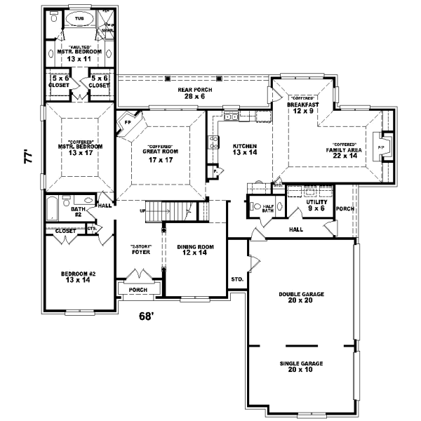 Main Floor Plan: 6-1030