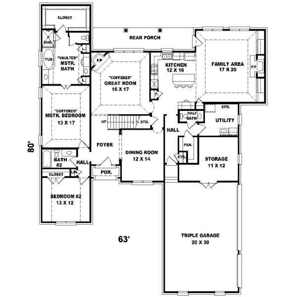 Main Floor Plan: 6-1032