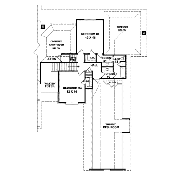 Upper/Second Floor Plan: 6-1032