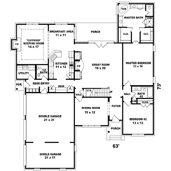 Main Floor Plan: 6-1033