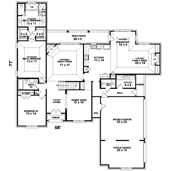 Main Floor Plan: 6-1036