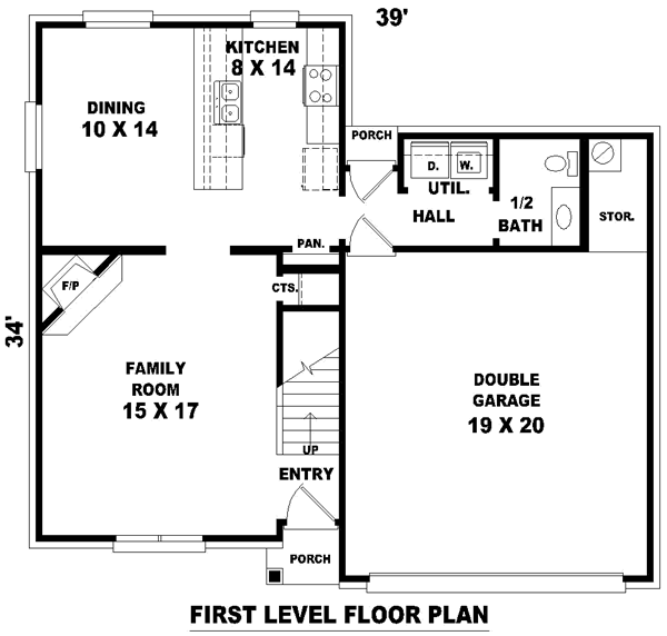Main Floor Plan: 6-104