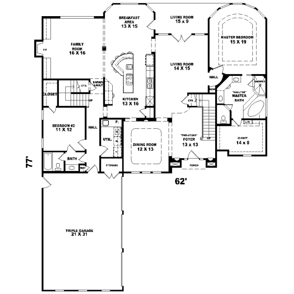 Main Floor Plan: 6-1042