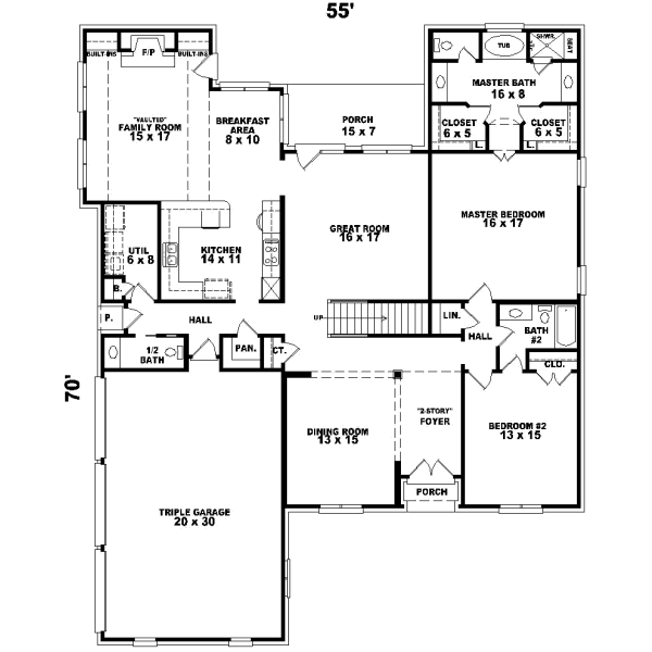 Main Floor Plan: 6-1045