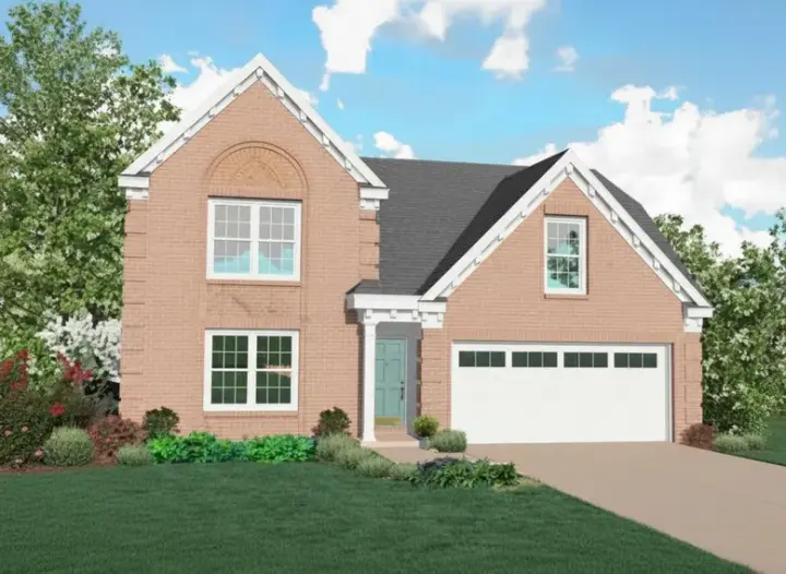 Southern house plans 6-105 - front exterior, 1,732 sq ft, 3 bed, 2 bath house plans | Monster House Plans