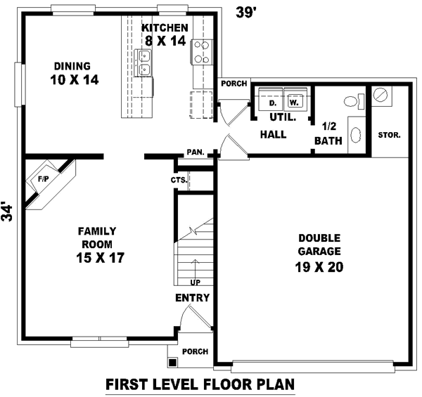 Main Floor Plan: 6-105