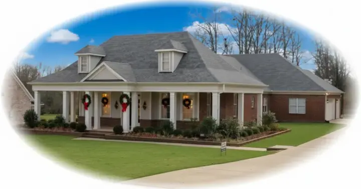 Southern house plans 6-1054 - front exterior, 2,777 sq ft, 3 bed, 2 bath house plans | Monster House Plans