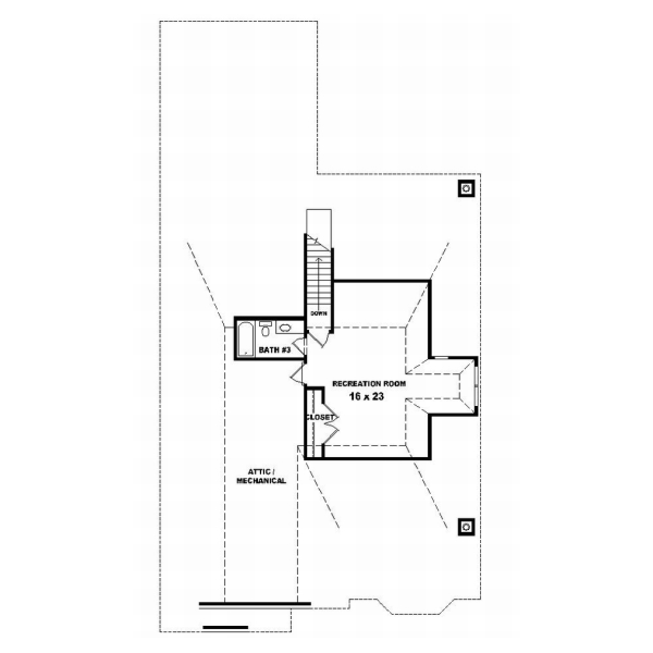Upper/Second Floor Plan: 6-1059