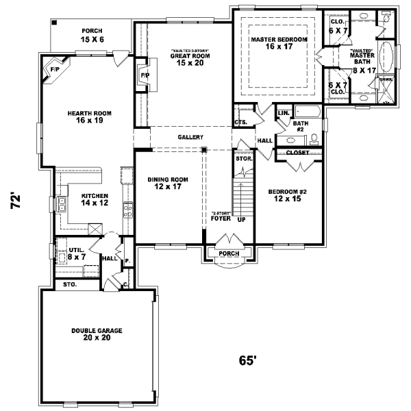 Main Floor Plan: 6-1061