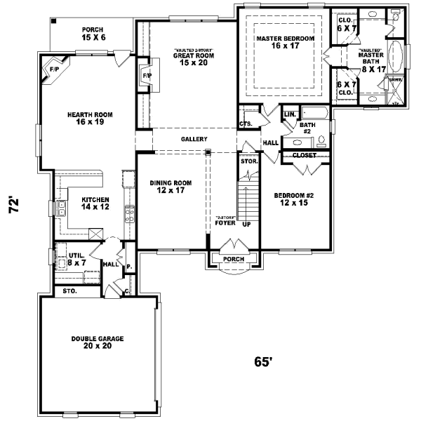 Main Floor Plan: 6-1063