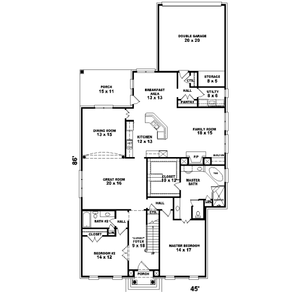Main Floor Plan: 6-1069