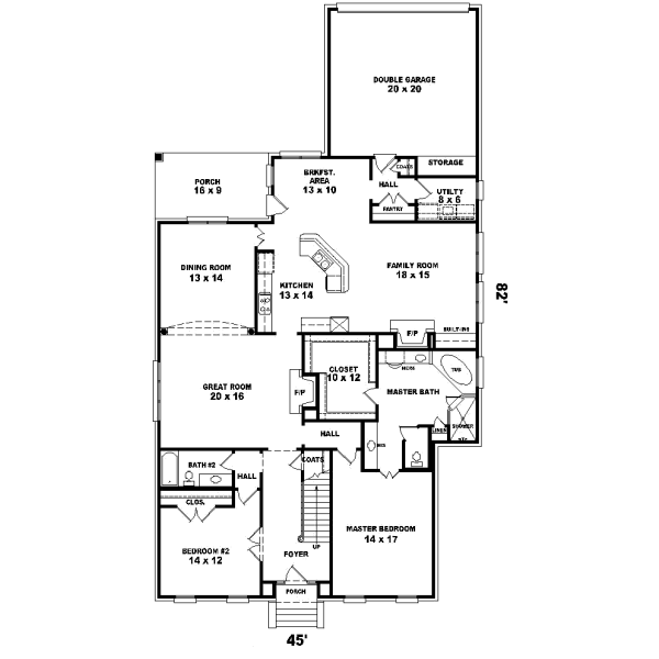 Main Floor Plan: 6-1077
