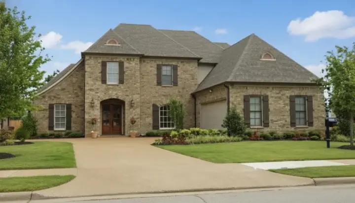 European house plans 6-1085 - front exterior, 3,652 sq ft, 4 bed, 4 bath house plans | Monster House Plans