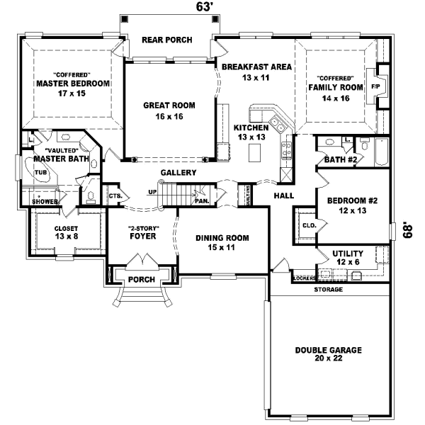 Main Floor Plan: 6-1085
