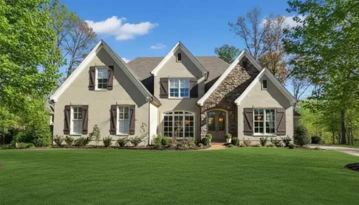 Traditional house plans 6-1086 - front exterior, 3,767 sq ft, 3 bed, 3 bath house plans | Monster House Plans