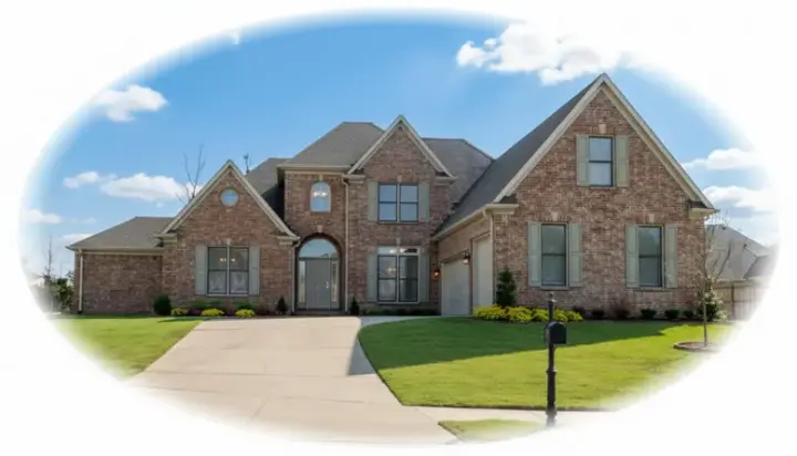Traditional house plans 6-1088 - front exterior, 3,768 sq ft, 4 bed, 3 bath house plans | Monster House Plans