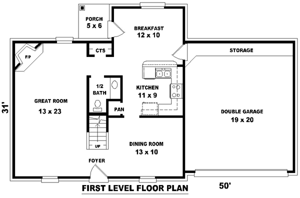 Main Floor Plan: 6-109