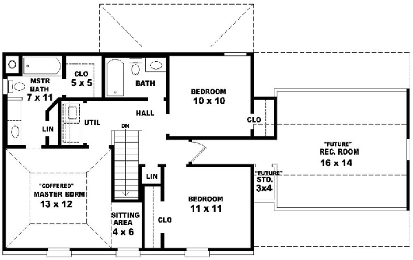 Upper/Second Floor Plan: 6-109