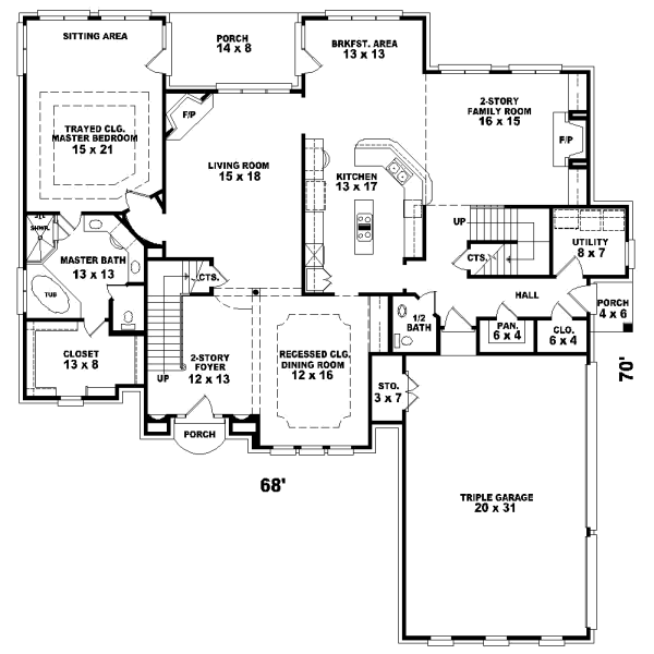 Main Floor Plan: 6-1095